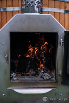 Houtgestookte hottub kachel
