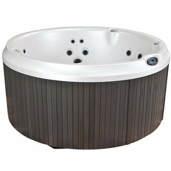 Kleine ronde jacuzzi&reg; J-210 Showtuin model