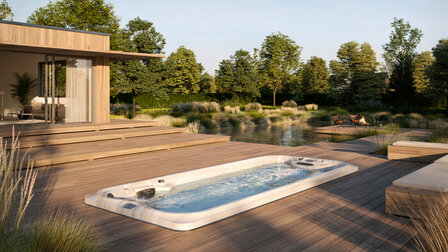 Ingebouwde J-19 zwemspa