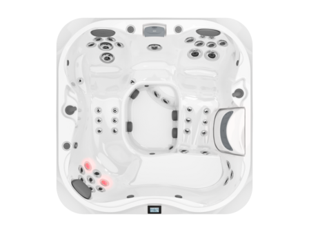 Jacuzzi&reg; J‑332&trade; &ndash; Luxe spa voor 4‑5 personen met dubbele lounge