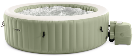 Intex PureSpa Bubble Olive Green - Opblaasbare spa