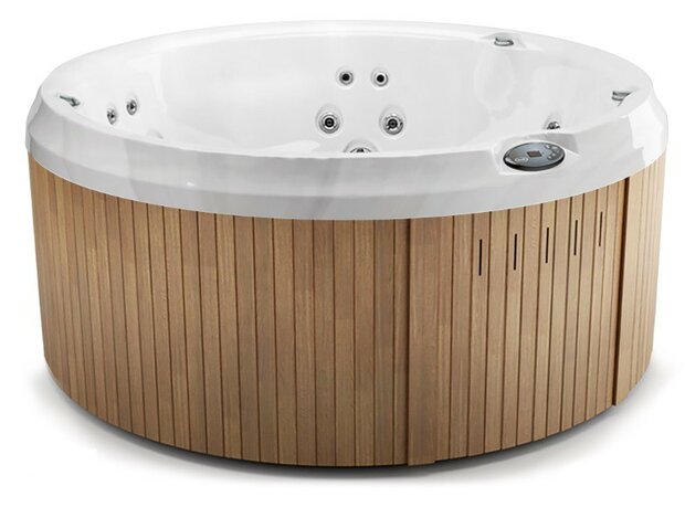 Kleine ronde jacuzzi® J-210 Showtuin model