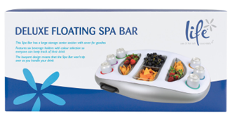 Life Spa Bar – Drijvend dienblad voor spa, hottub en zwembad