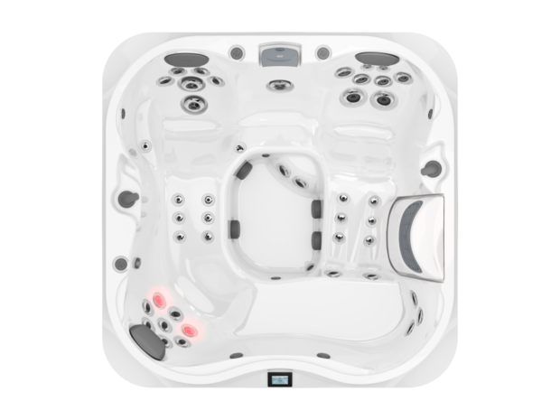 Jacuzzi® J‑332™ – Luxe spa voor 4‑5 personen met dubbele lounge