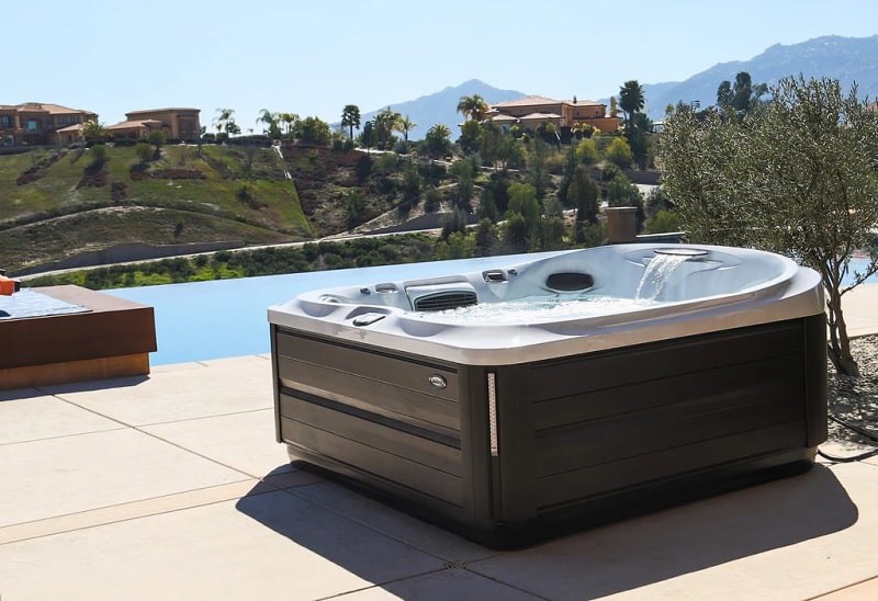 oor canvas Afm Jacuzzi buiten met een optimale wellness ervaring?