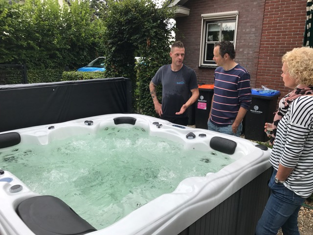 Uitleg van de jacuzzi