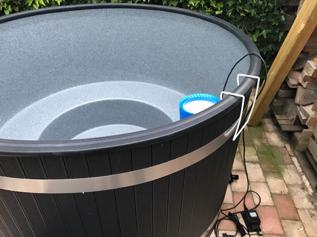 Inhangfilter in Kirami Cozy hottub