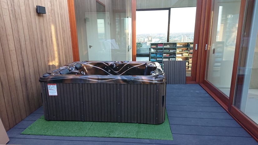 Jacuzzi Durban op Balkon