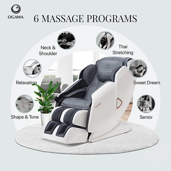 Massage stoel kopen met 6 programmas