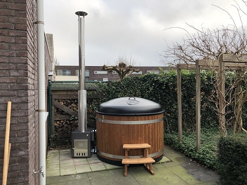 Thermowood hottub Tilburg