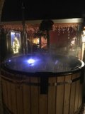Luxe hottub by night