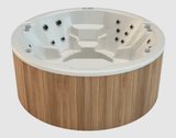 6 persoons jacuzzi rond