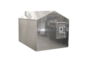Woodlux pelletkachel voor hottub